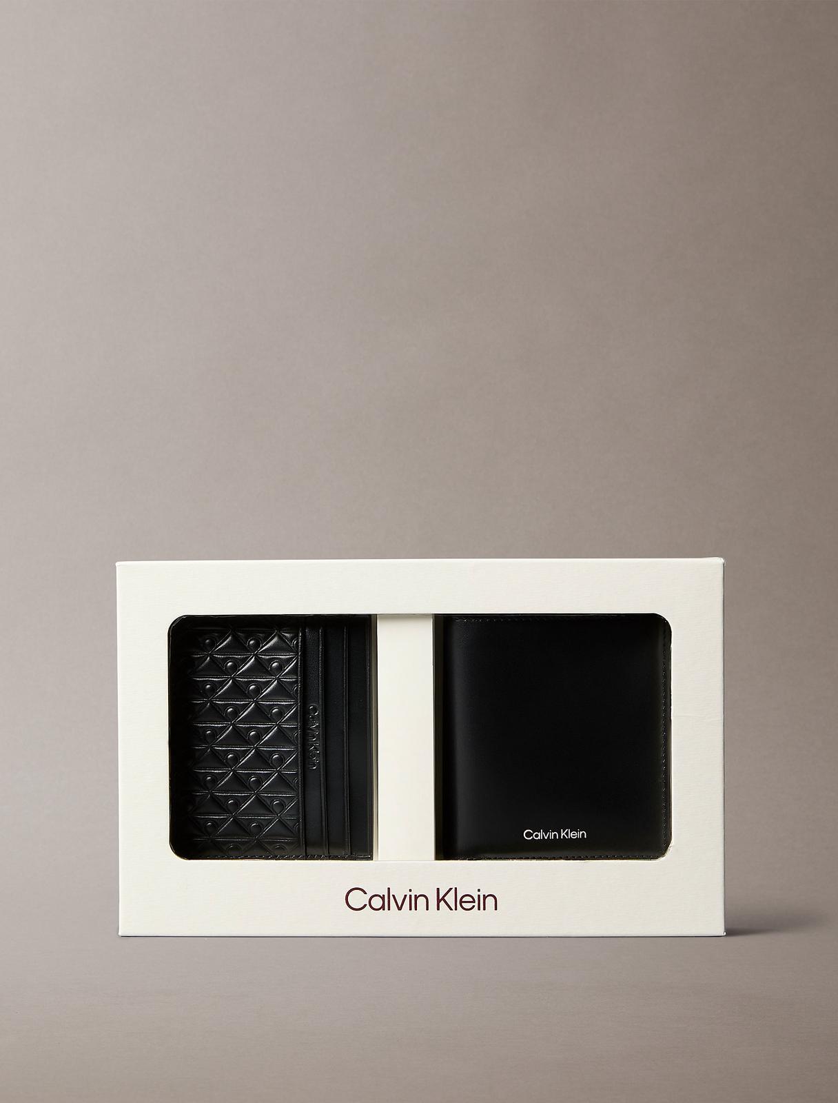 SET CALVIN KLEIN UOMO PORTAFOGLIO E PORTACARTE