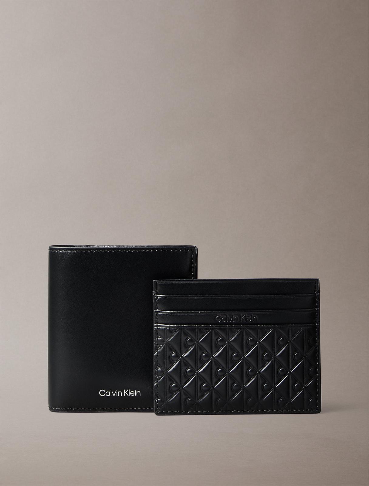 SET CALVIN KLEIN UOMO PORTAFOGLIO E PORTACARTE