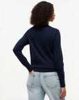 PULLOVER TOMMY HILFIGER DONNA CO JERSEY FINE GG V-NK LS SWT