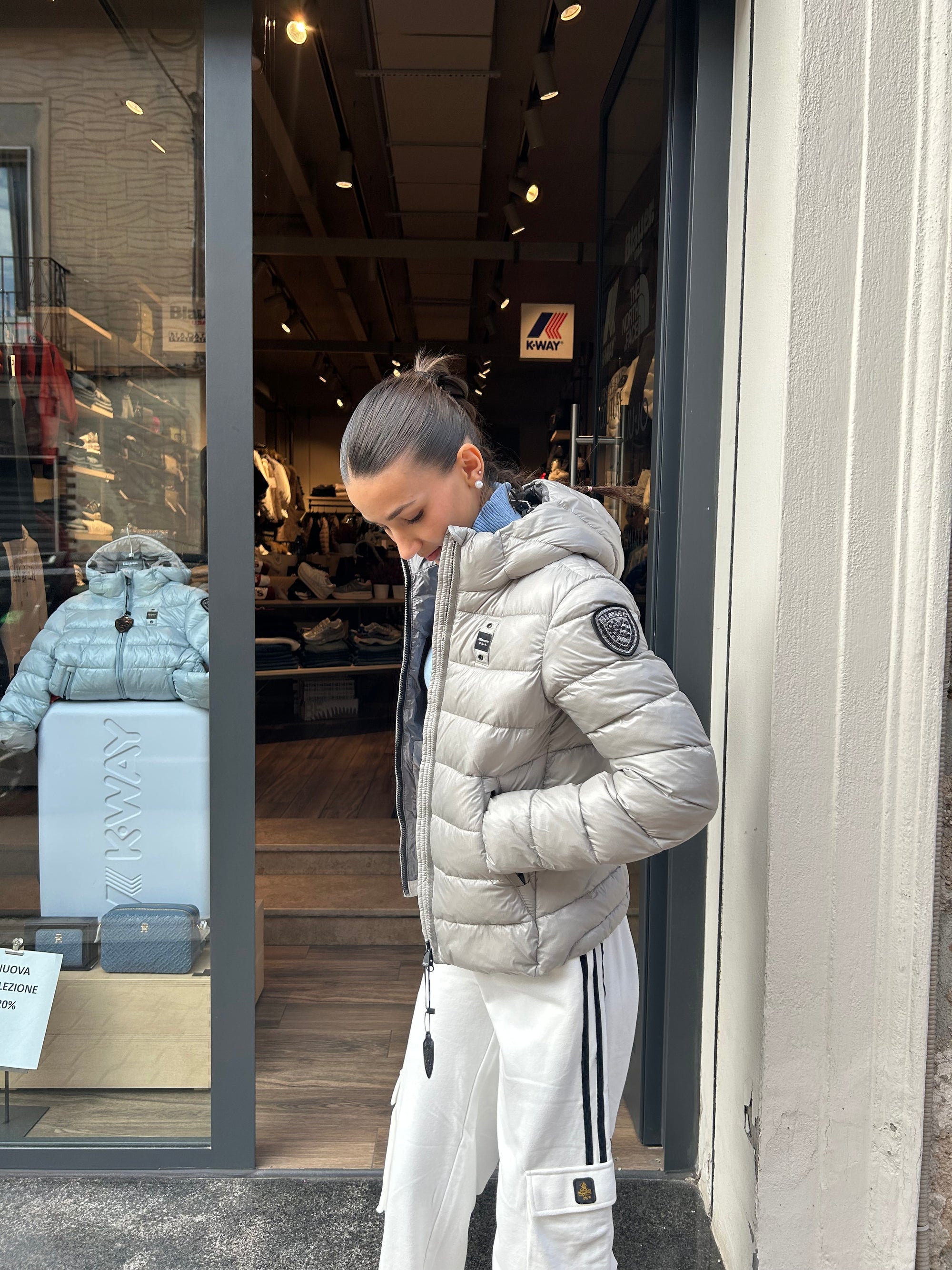 GIUBBINO BLAUER BAMBINA