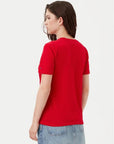T-SHIRT TOMMY HILFIGER DONNA REG CORP LOGO C-NK SS