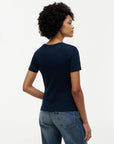 T-SHIRT TOMMY HILFIGER DONNA SLIM CODY C-NK SS