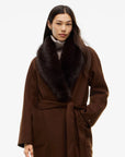 CAPPOTTO TOMMY HILFIGER DONNA DF WOOL REG BELTED COAT