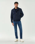 GIUBBINO PRIMAVERA-ESTATE BLAUER UOMO ANSON
