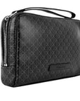 POCHETTE CALVIN KLEIN UOMO EMBLEM AOP COATED POUCH W/ HANDL