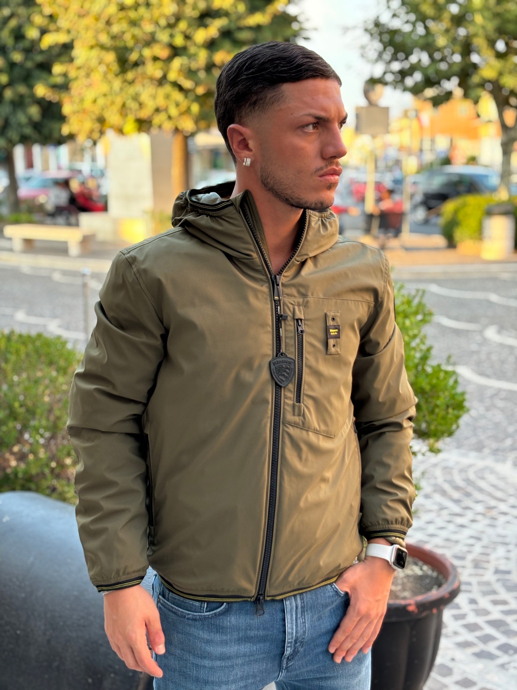 VESTE HOMME BLAUER