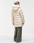 GIUBBINO LUNGO CON PELLICCIA COLMAR DONNA