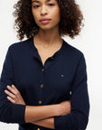 CARDIGAN TOMMY HILFIGER DONNA CO JERSEY FINE GG C-NK LS CARDI