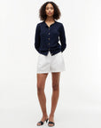 CARDIGAN TOMMY HILFIGER DONNA CO JERSEY FINE GG C-NK LS CARDI