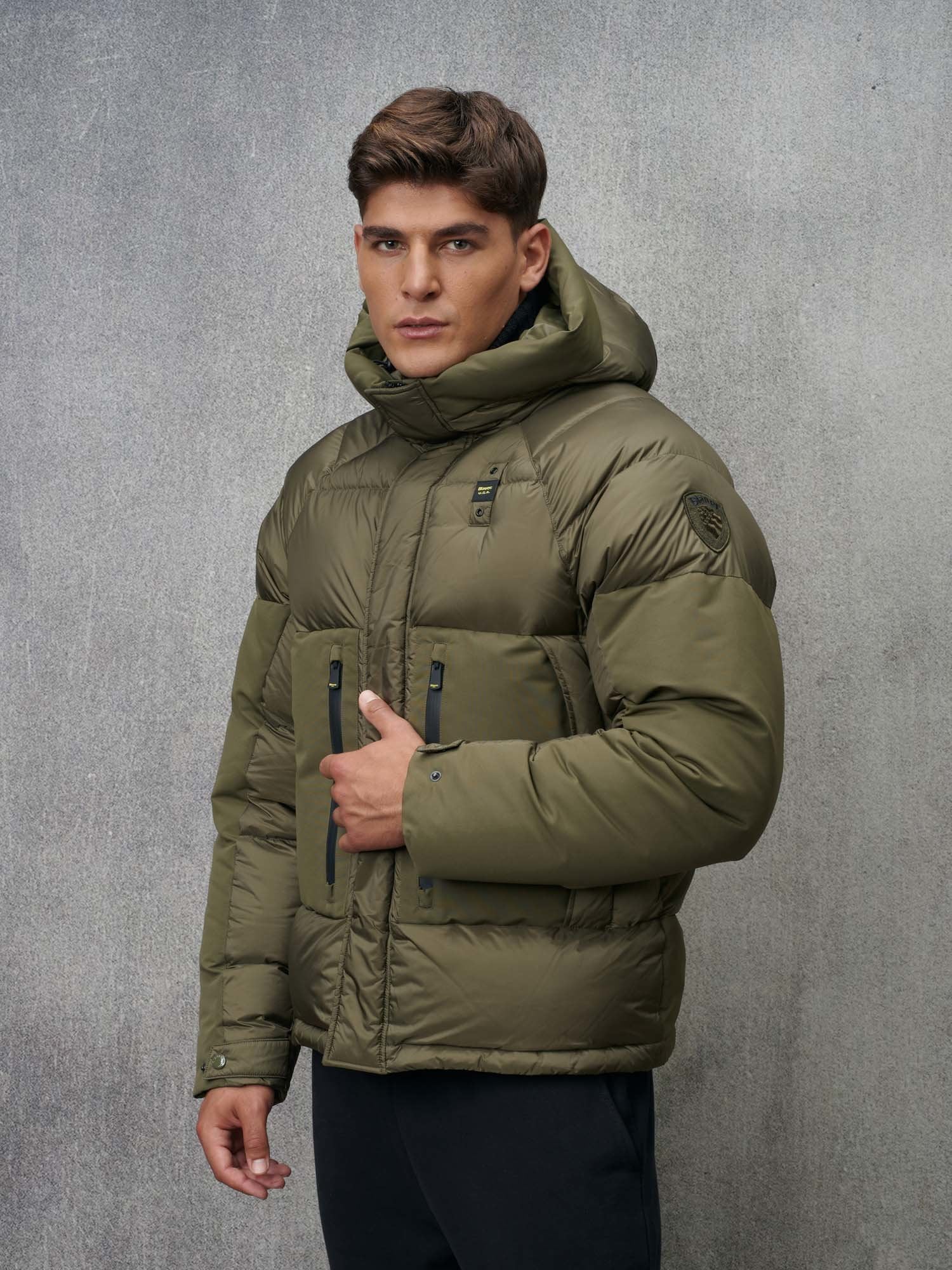 BLAUER HERRENJACKE