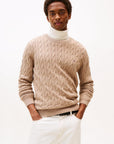 PULLOVER TOMMY HILFIGER HERREN CLASSIC COTTON CABLE CREW NECK