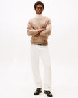 PULLOVER TOMMY HILFIGER HERREN CLASSIC COTTON CABLE CREW NECK