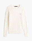 PULLOVER TOMMY HILFIGER HERREN CLASSIC COTTON CABLE CREW NECK