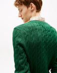 PULLOVER TOMMY HILFIGER HERREN CLASSIC COTTON CABLE CREW NECK