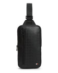 TRACOLLA TOMMY HILFIGER UOMO TH EMBOSSED FLAG SLING BAG