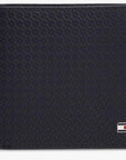 PORTAFOGLIO TOMMY HILFIGER UOMO TH EMBOSS MINI CC WALLET