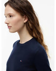PULLOVER TOMMY HILFIGER DONNA CO JERSEY FINE GG LS C-NK SWT