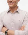 CAMICIA TOMMY HILFIGER UOMO SOLID HERITAGE OXFORD RF SHIRT