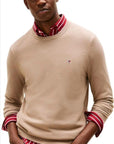 PULLOVER TOMMY HILFIGER UOMO ESSENTIAL STRUCTURE CREW NECK