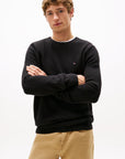 PULLOVER TOMMY HILFIGER UOMO ESSENTIAL STRUCTURE CREW NECK