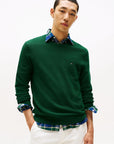 PULLOVER TOMMY HILFIGER UOMO ESSENTIAL STRUCTURE CREW NECK