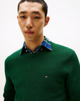 PULLOVER TOMMY HILFIGER UOMO ESSENTIAL STRUCTURE CREW NECK