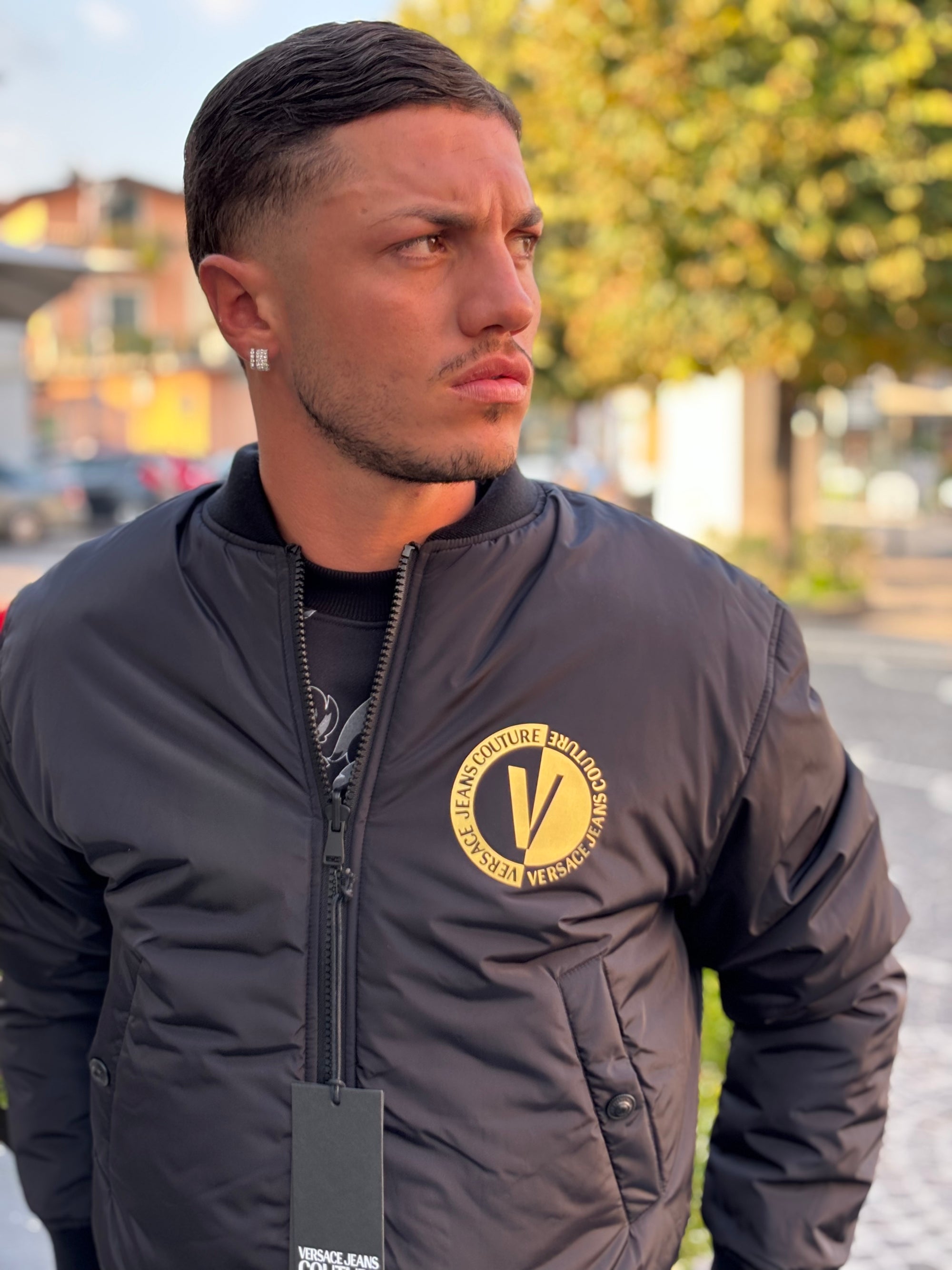 GIUBBINO REVERSIBILE VERSACE JEANS UOMO