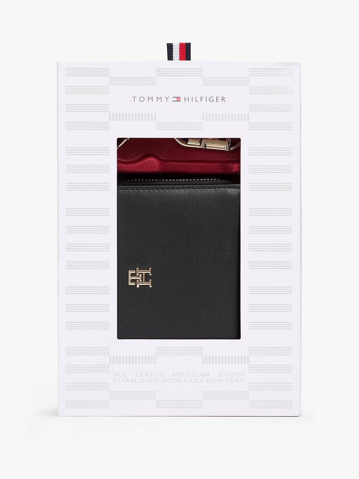 SET PORTAFOGLIO E PORTACHIAVE TOMMY HILFIGER DONNA