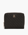 PORTAFOGLIO TOMMY HILFIGER DONNA TH ICON MED ZA W-FLAP MONO