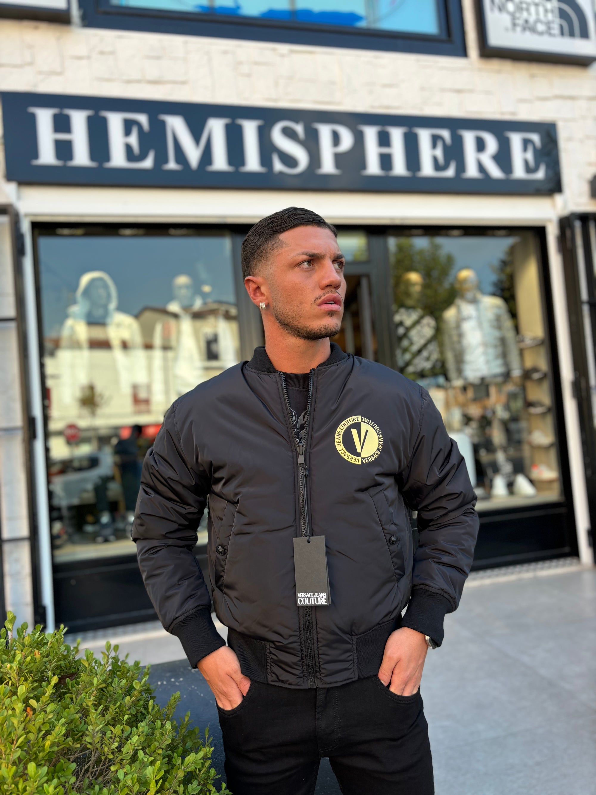 GIUBBINO REVERSIBILE VERSACE JEANS UOMO