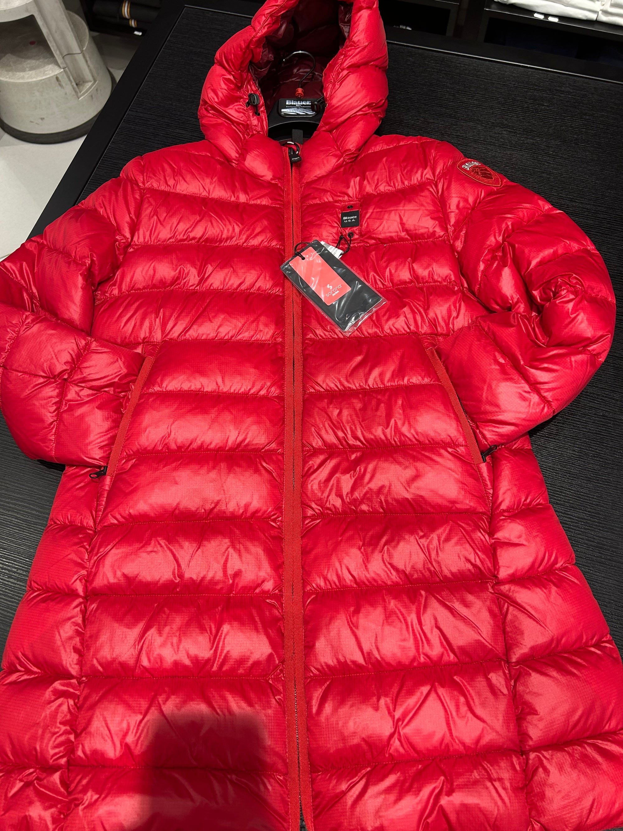 BLAUER DAMENJACKE