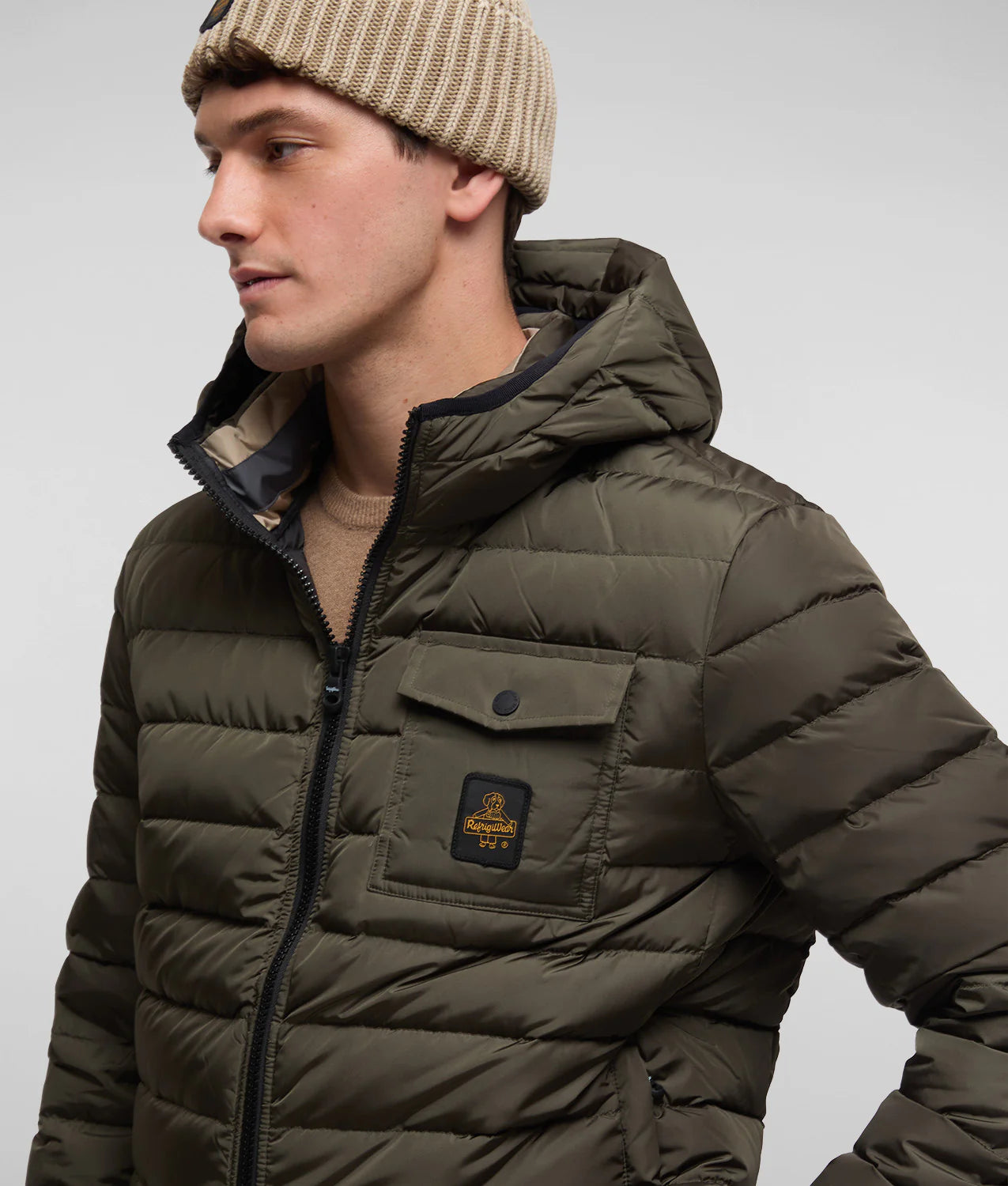 Refrigiwear Parka Uomo Invernale Di Marca Giubbotto Invernale