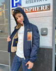 BLAUER KINDERJACKE