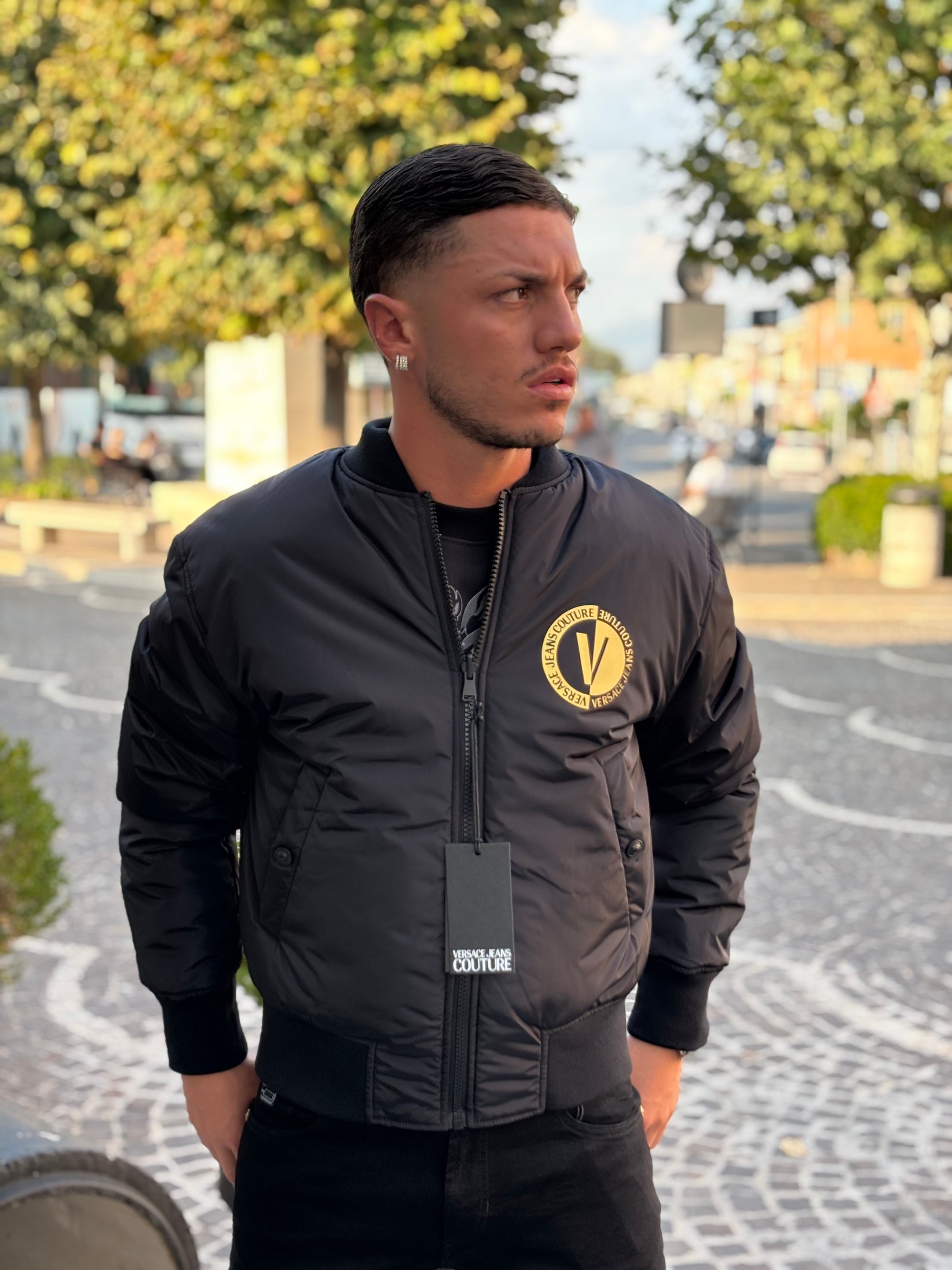 GIUBBINO REVERSIBILE VERSACE JEANS UOMO