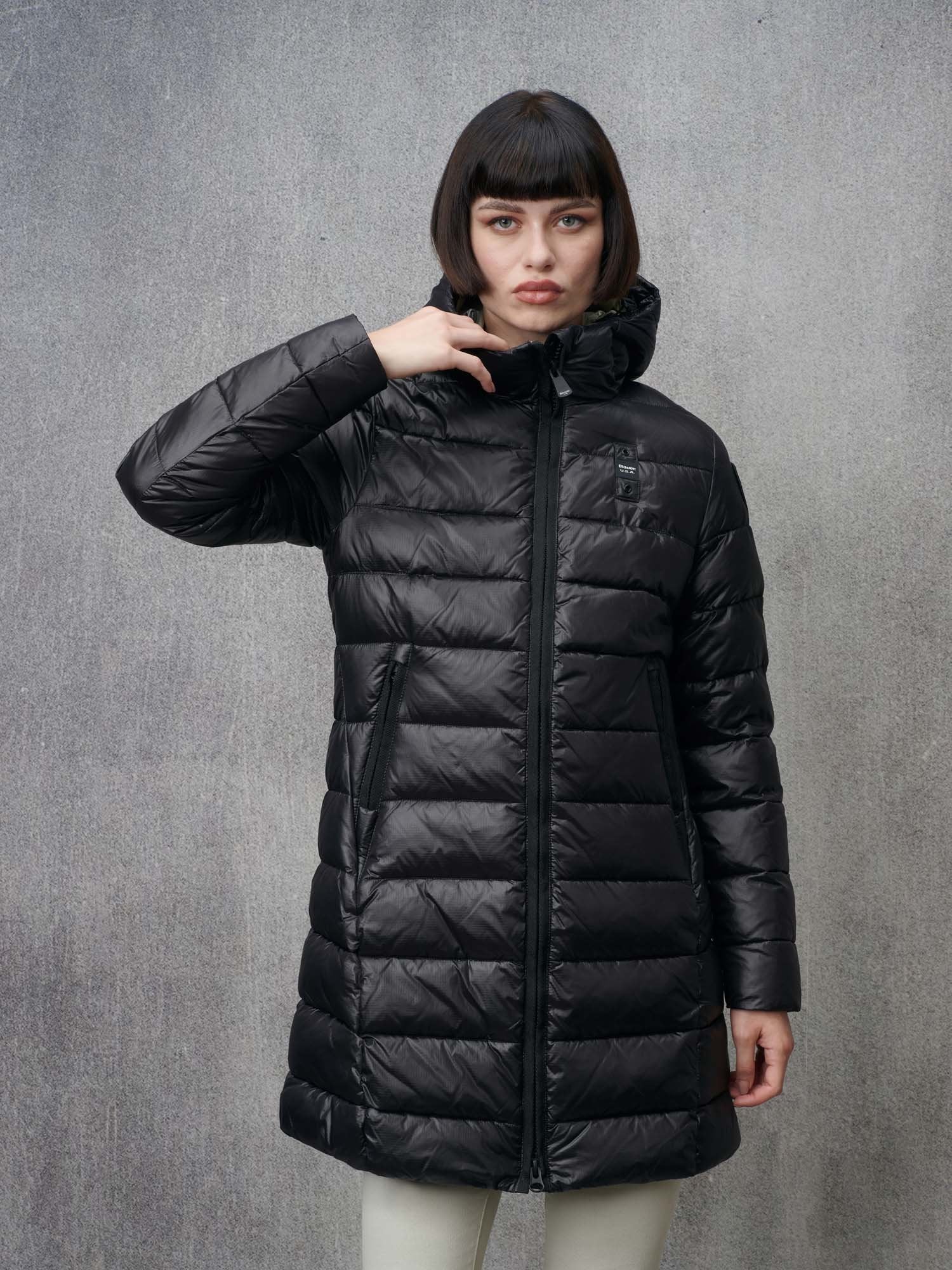 BLAUER DAMENJACKE