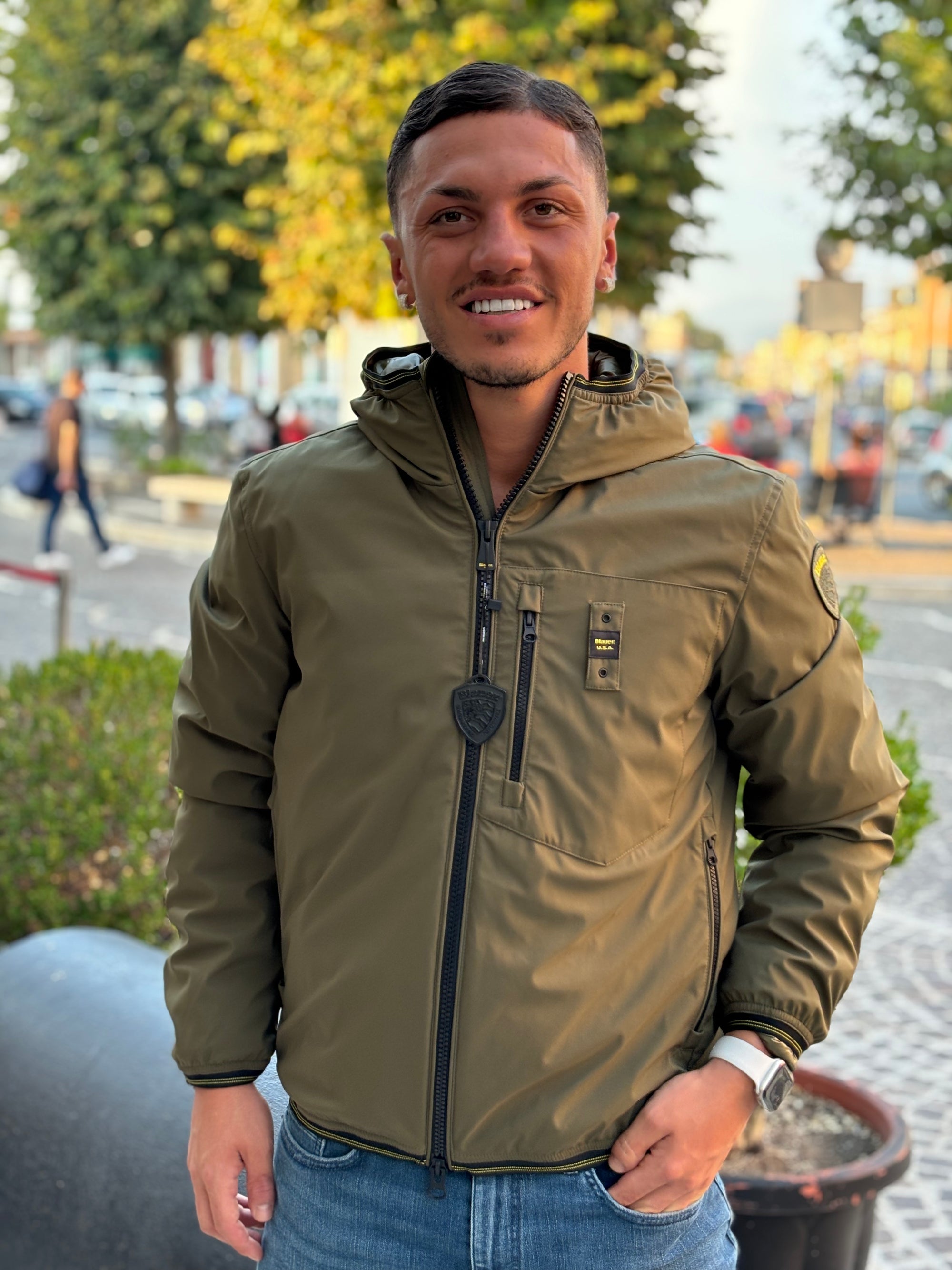 VESTE HOMME BLAUER