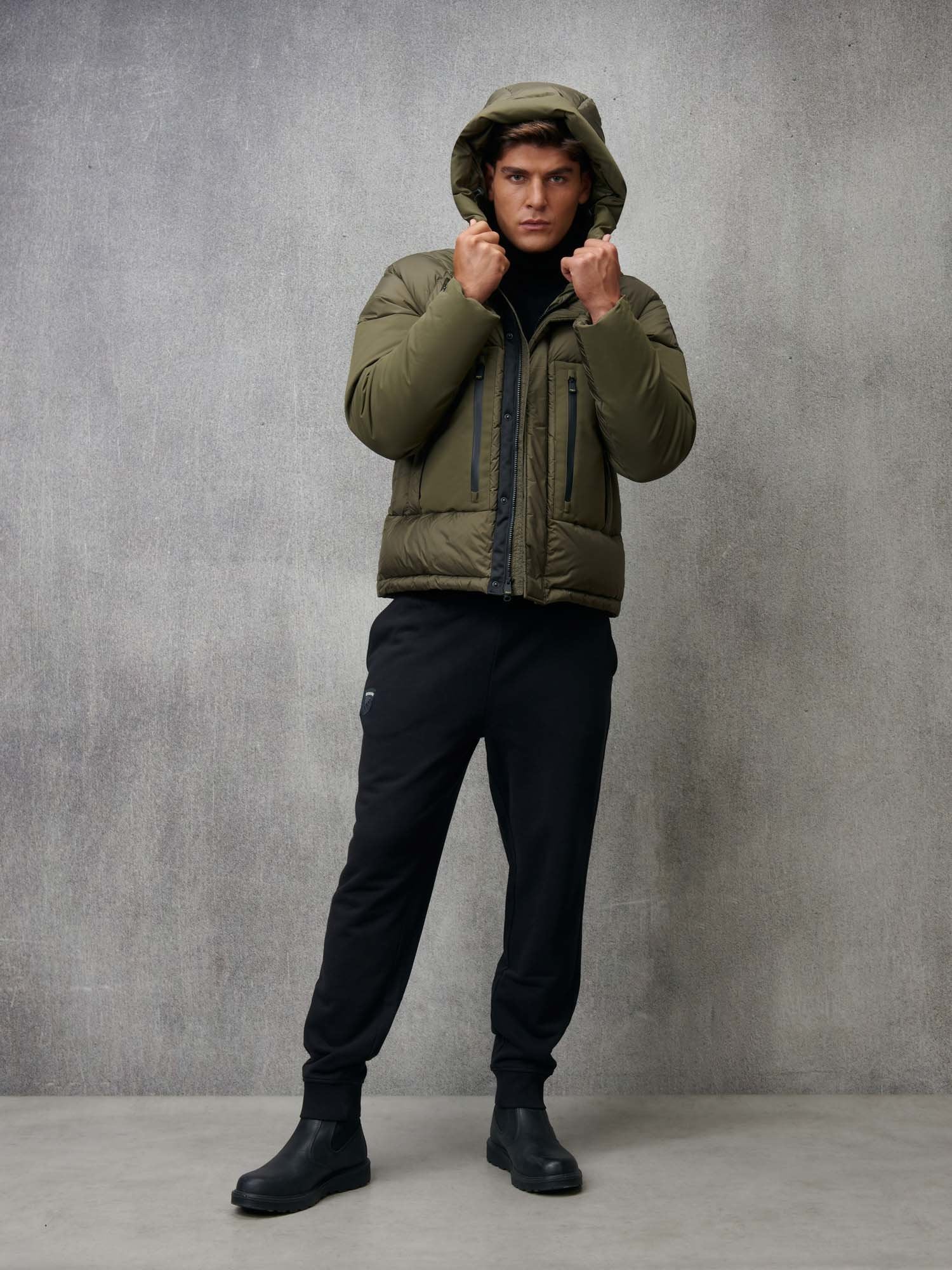 BLAUER HERRENJACKE