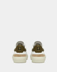 DATE UOMO SONICA CALF WHITE-ARMY
