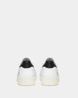 D.A.T.E. UOMO COURT CALF WHITE BLACK