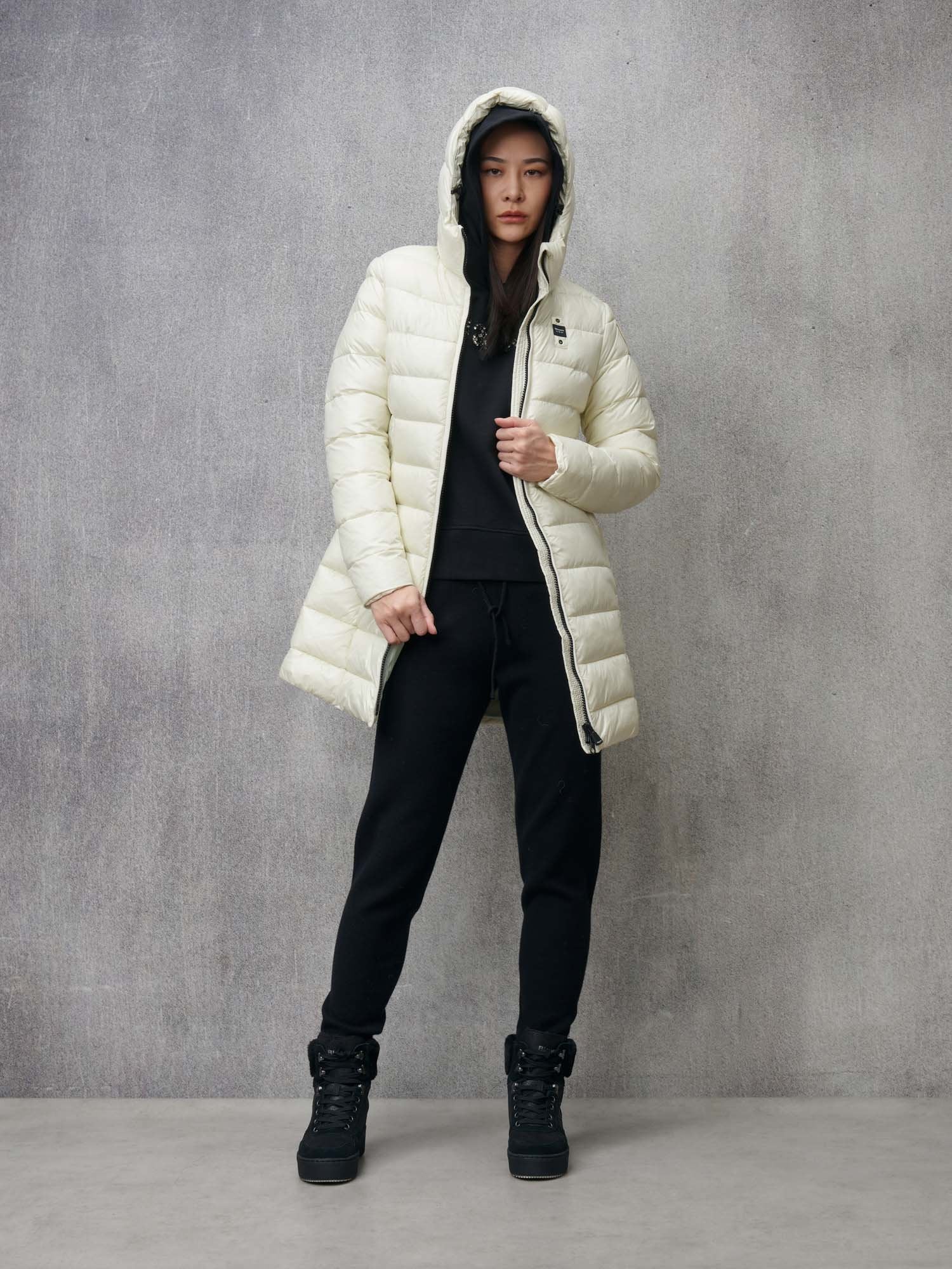 BLAUER DAMENJACKE