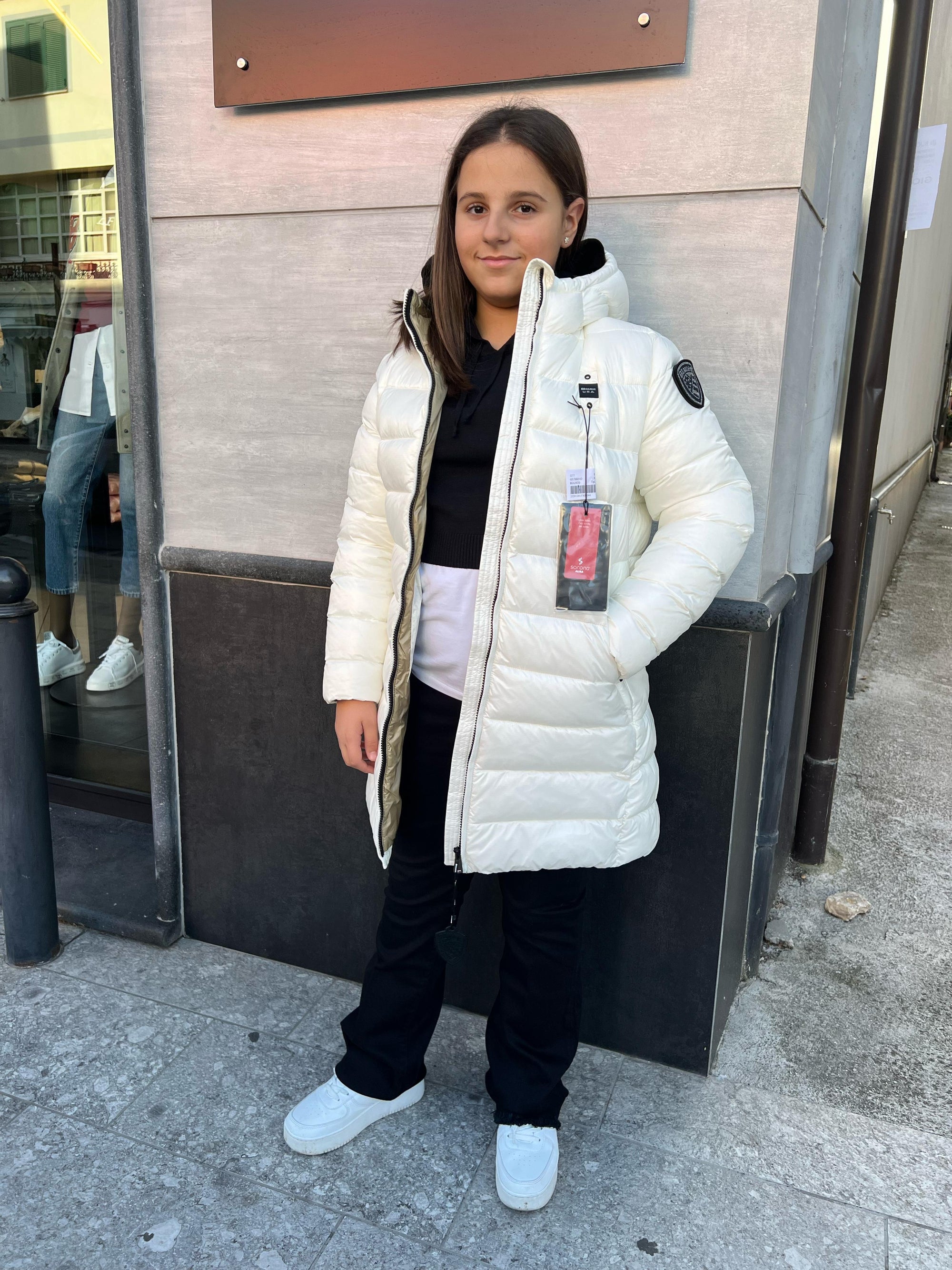 GIUBBINO BLAUER BAMBINA