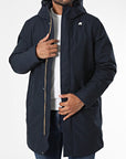 GIUBBINO LUNGO K-WAY UOMO THOMAS MICRO CANVAS