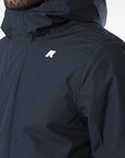 GIUBBINO LUNGO K-WAY UOMO THOMAS MICRO CANVAS
