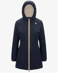 GIUBBINO LUNGO REVERSIBILE K-WAY DONNA