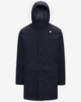 GIUBBINO LUNGO K-WAY UOMO JARNO TWILL MARMOTTA