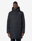 GIUBBINO LUNGO K-WAY UOMO JARNO TWILL MARMOTTA