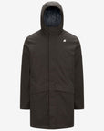GIUBBINO LUNGO K-WAY UOMO JARNO TWILL MARMOTTA