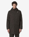 GIUBBINO LUNGO K-WAY UOMO JARNO TWILL MARMOTTA