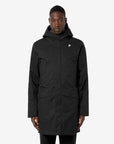 GIUBBINO LUNGO K-WAY UOMO JARNO TWILL MARMOTTA
