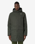 GIUBBINO LUNGO K-WAY UOMO JARNO TWILL MARMOTTA